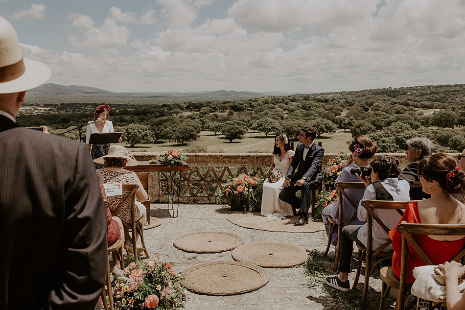 las catalinas wedding planners decoración de boda en castillo de Piedrabuena Badajoz y Extremadura