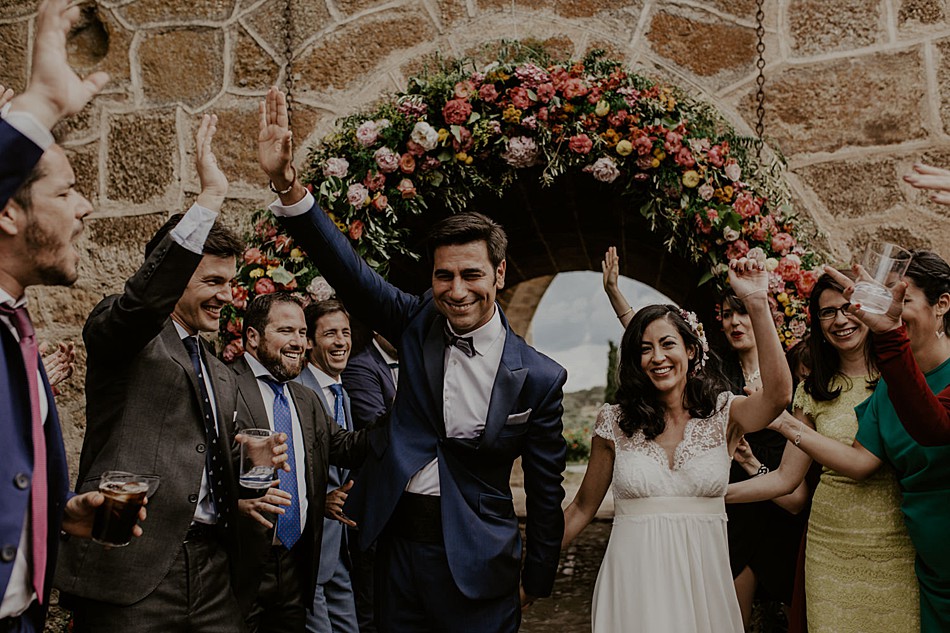 las catalinas wedding planners decoración de boda en castillo de Piedrabuena Badajoz y Extremadura